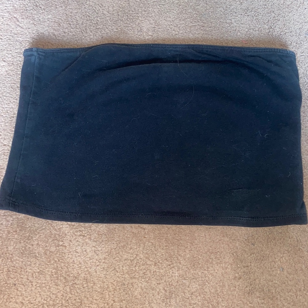 Hollister tube top (navy blue)